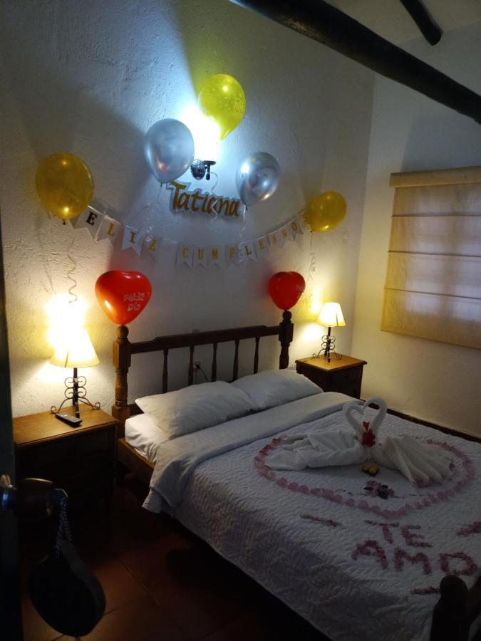 Hospederia La Roca Plaza Principal Bed and Breakfast Boyacá Exteriör bild